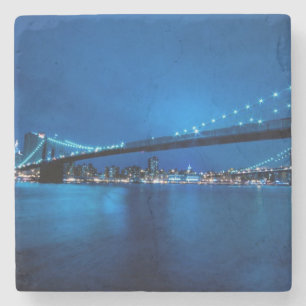 Brooklyn Bridge, New York Stone Coaster