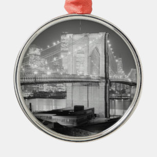 Brooklyn Bridge New York USA Metal Tree Decoration