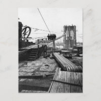 Brooklyn Bridge New York Vintage 1878 Photo