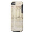 Brooklyn Bridge NYC architecture blueprint vintage