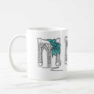 Brooklyn Bridge NYC Christmas Hanukkah Holiday Coffee Mug