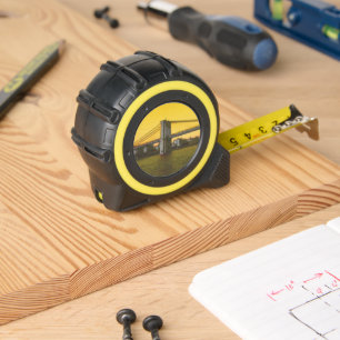 Brooklyn Bridge NYC Yellow Tape Measure 1