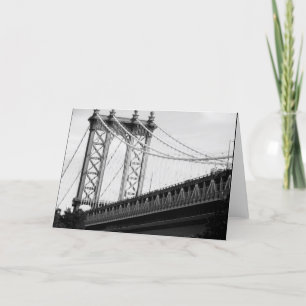 Brooklyn Bridge Photo Card