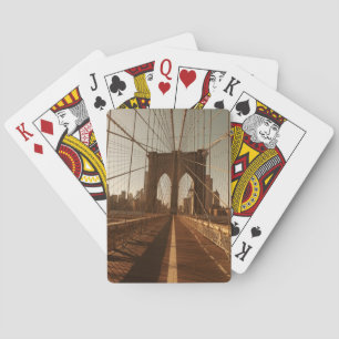 Brooklyn Bridge. Playing Cards