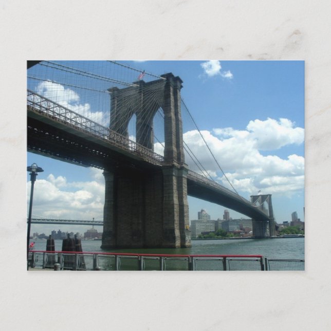 BROOKLYN BRIDGE POSTCARD (Front)