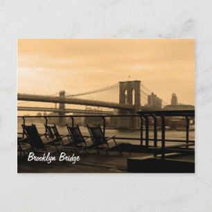 Brooklyn Bridge Postcard