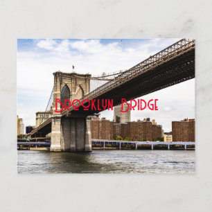 Brooklyn Bridge Postcard