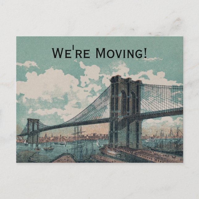 Brooklyn Bridge Postcard (Front)