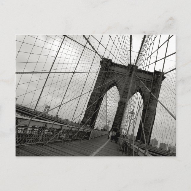 Brooklyn Bridge Postcard (Front)