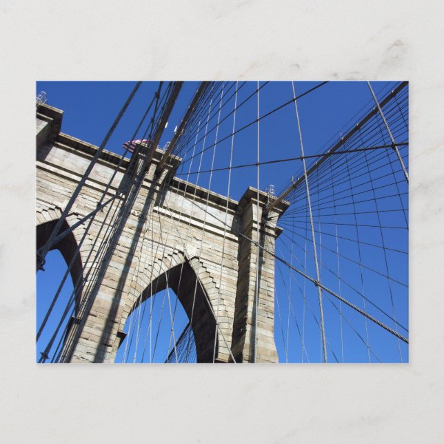 Brooklyn Bridge Postcard (Front)
