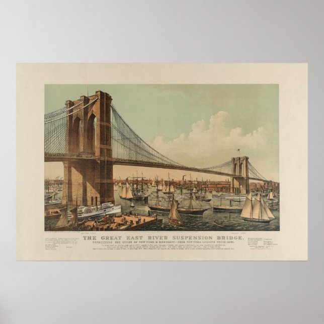 Brooklyn Bridge Poster (Front)