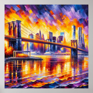 BROOKLYN BRIDGE  POSTER