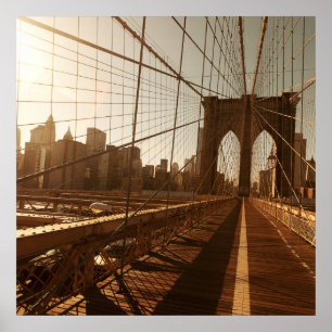 Brooklyn Bridge. Poster