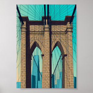 Brooklyn bridge print 