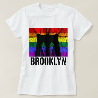 Brooklyn Bridge silhouette pride 2 T-Shirt