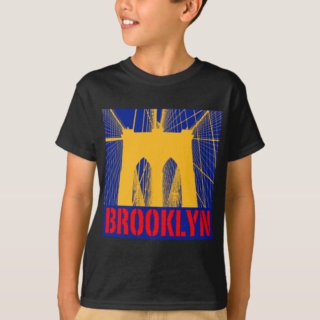 Brooklyn Bridge silhouette T-Shirt (Front)