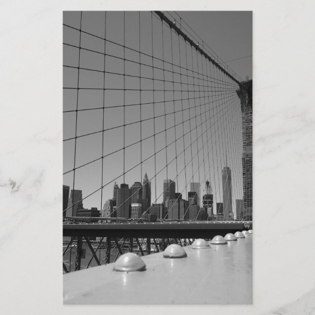 Brooklyn bridge stationery (Front)