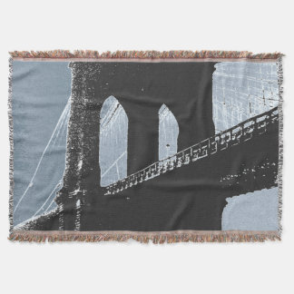 Brooklyn Bridge Throw Blanket