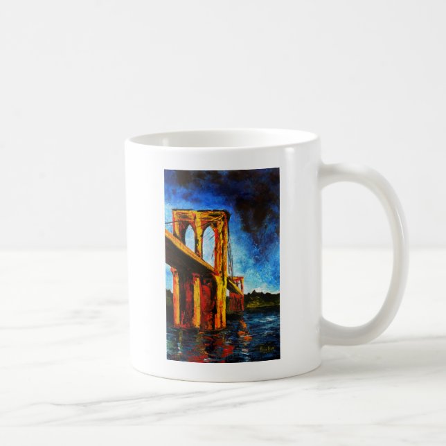 Brooklyn Bridge to Utopia 2009 Coffee Mug (Right)