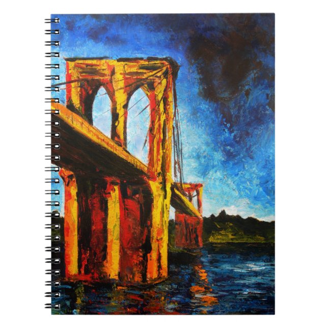 Brooklyn Bridge to Utopia 2009 Spiral Notebook (Front)