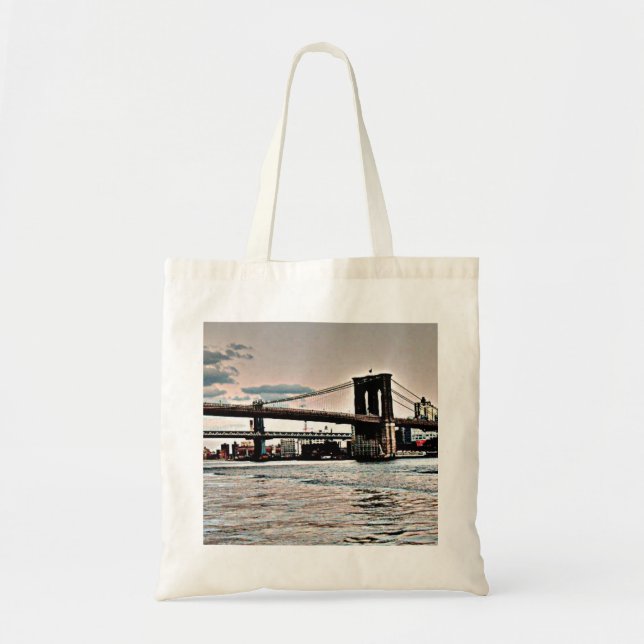 Brooklyn Bridge Tote Bag (Front)
