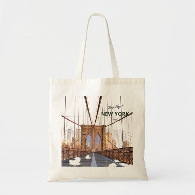 Brooklyn Bridge Tote Bag (Front)