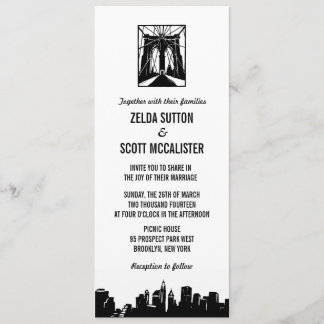Brooklyn Bridge | Wedding Invitation