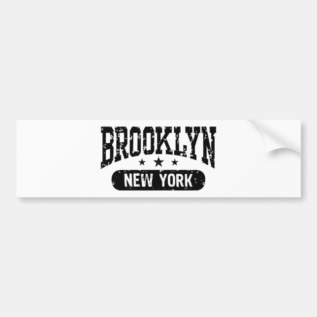 Brooklyn Bumper Sticker (Front)