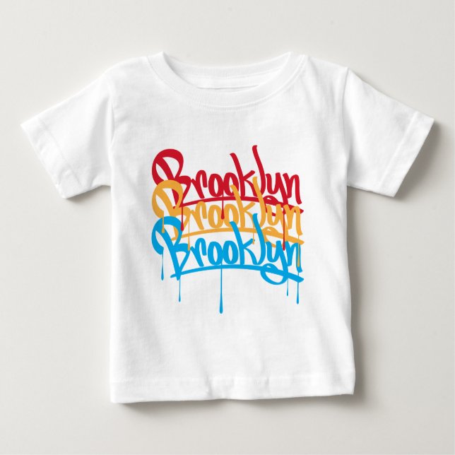 Brooklyn Colours Baby T-Shirt (Front)