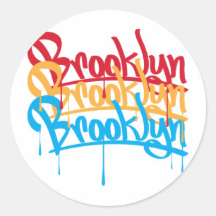 Brooklyn Colours Classic Round Sticker
