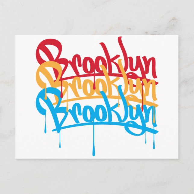 Brooklyn Colours Postcard (Front)