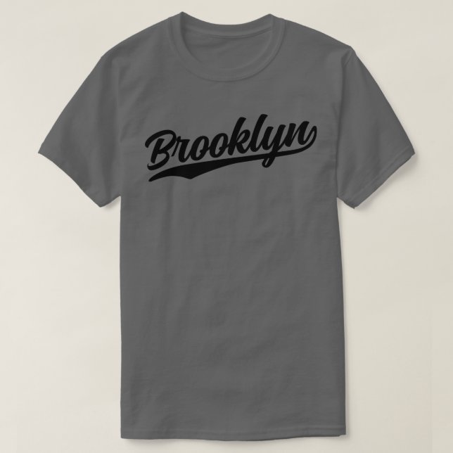 Brooklyn Cursive T-Shirt (Design Front)