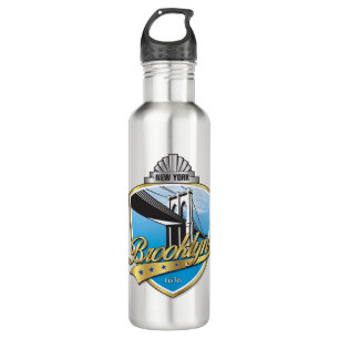 Brooklyn Design Gold 710 Ml Water Bottle