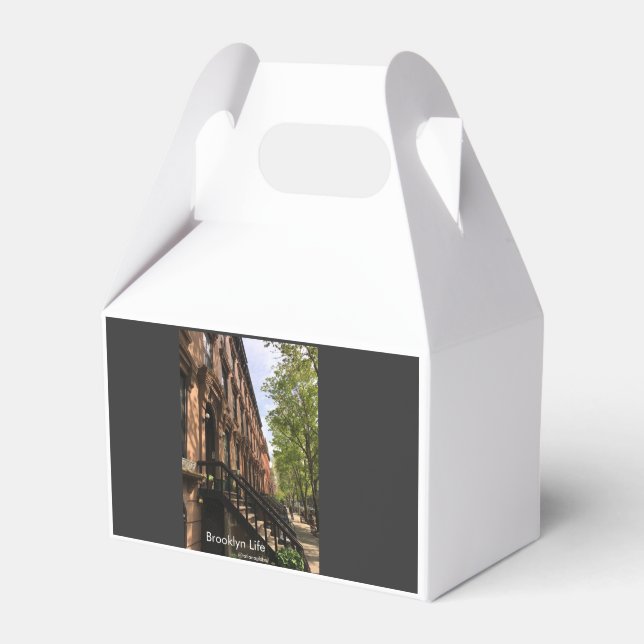 Brooklyn Favour Boxes Packaging (Front Side)