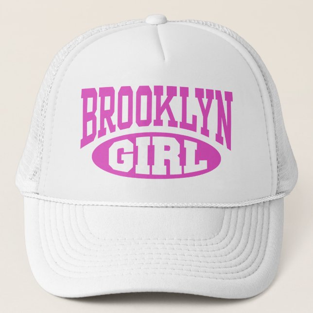 Brooklyn Girl Trucker Hat (Front)