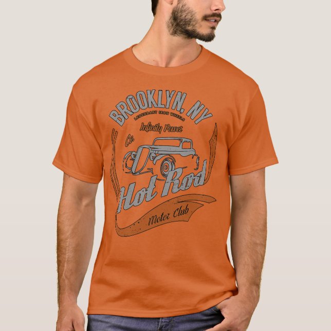 Brooklyn Hot Rod Classic T-Shirt (Front)