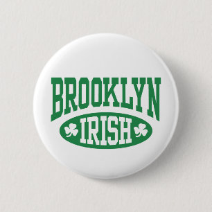 Brooklyn Irish 6 Cm Round Badge
