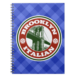 Brooklyn Irish American Notepad Spiral Notebook