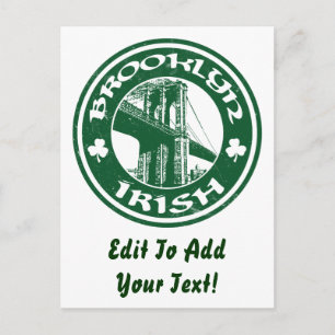 Brooklyn Irish Postcard