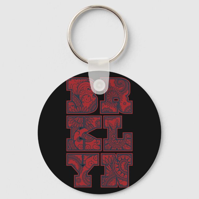 Brooklyn Key Ring (Front)