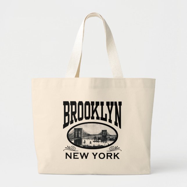Brooklyn Large Tote Bag (Front)