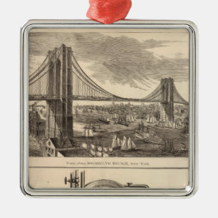 Brooklyn Life Insurance Company Metal Tree Decoration