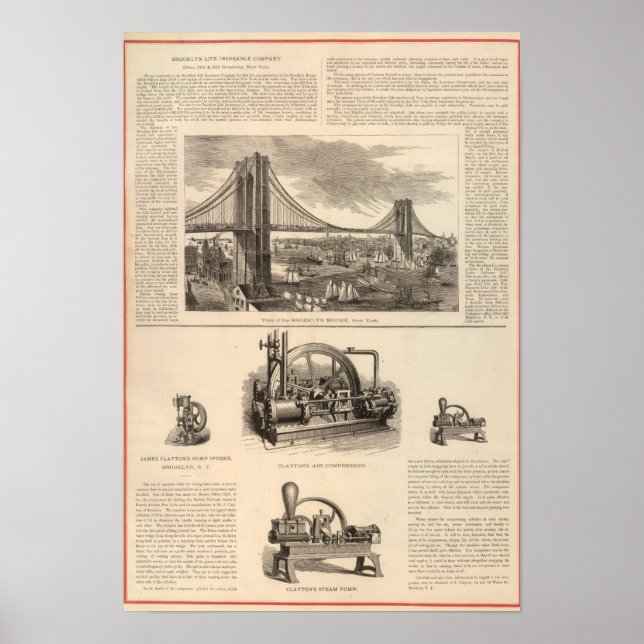 Brooklyn Life Insurance Company Poster (Front)