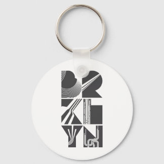 Brooklyn Lines Key Ring