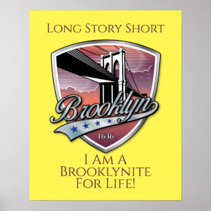 Brooklyn Logo Design Poster