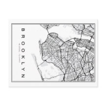Brooklyn Map Illustration