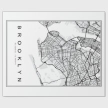 Brooklyn Map Illustration