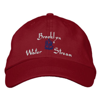 Brooklyn Name With English Meaning Red Embroidered Hat