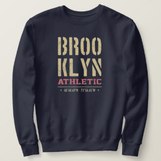 Brooklyn New York Athletic Urban Varsity Letters Sweatshirt