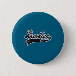 Brooklyn New York Baby 6 Cm Round Badge